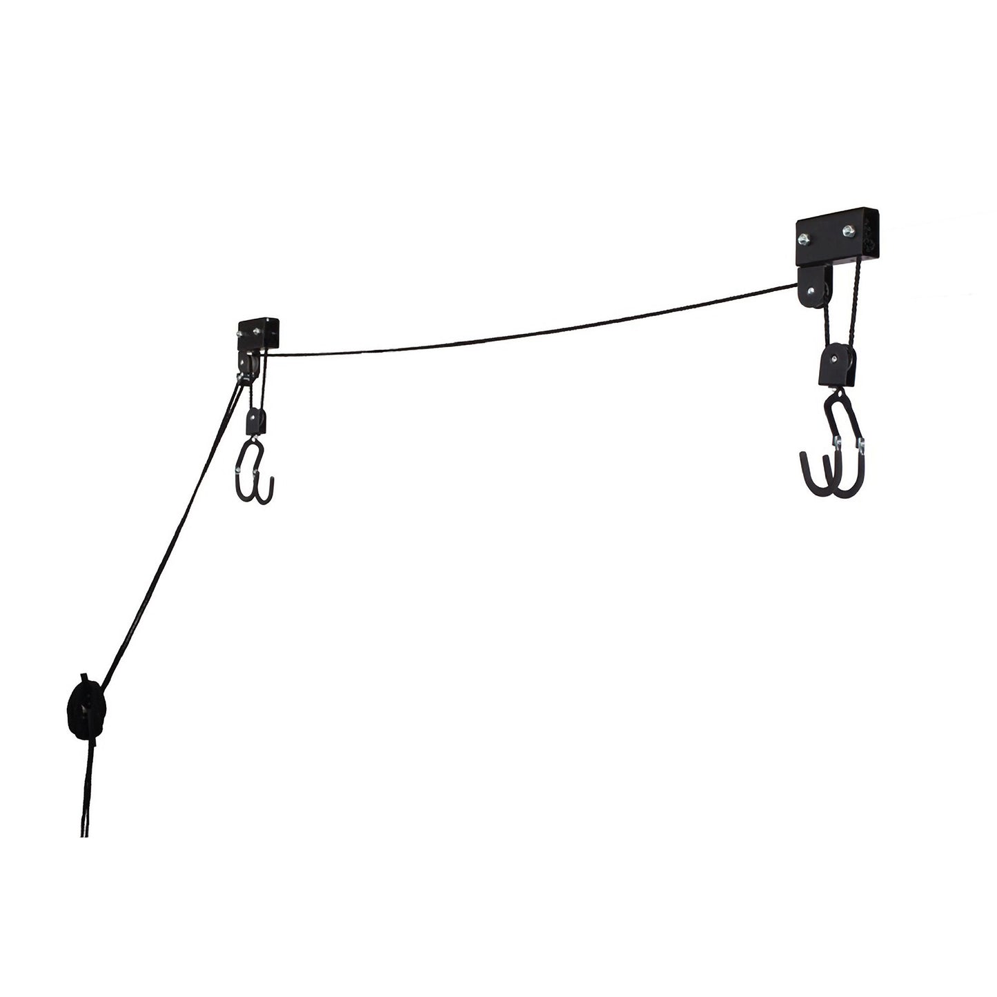 Kayak Storage Hoist - Overhead Pulley System with 125lb Capacity for Canoes, Bikes, Ladders, and More - for up to 12-Foot Ceilings