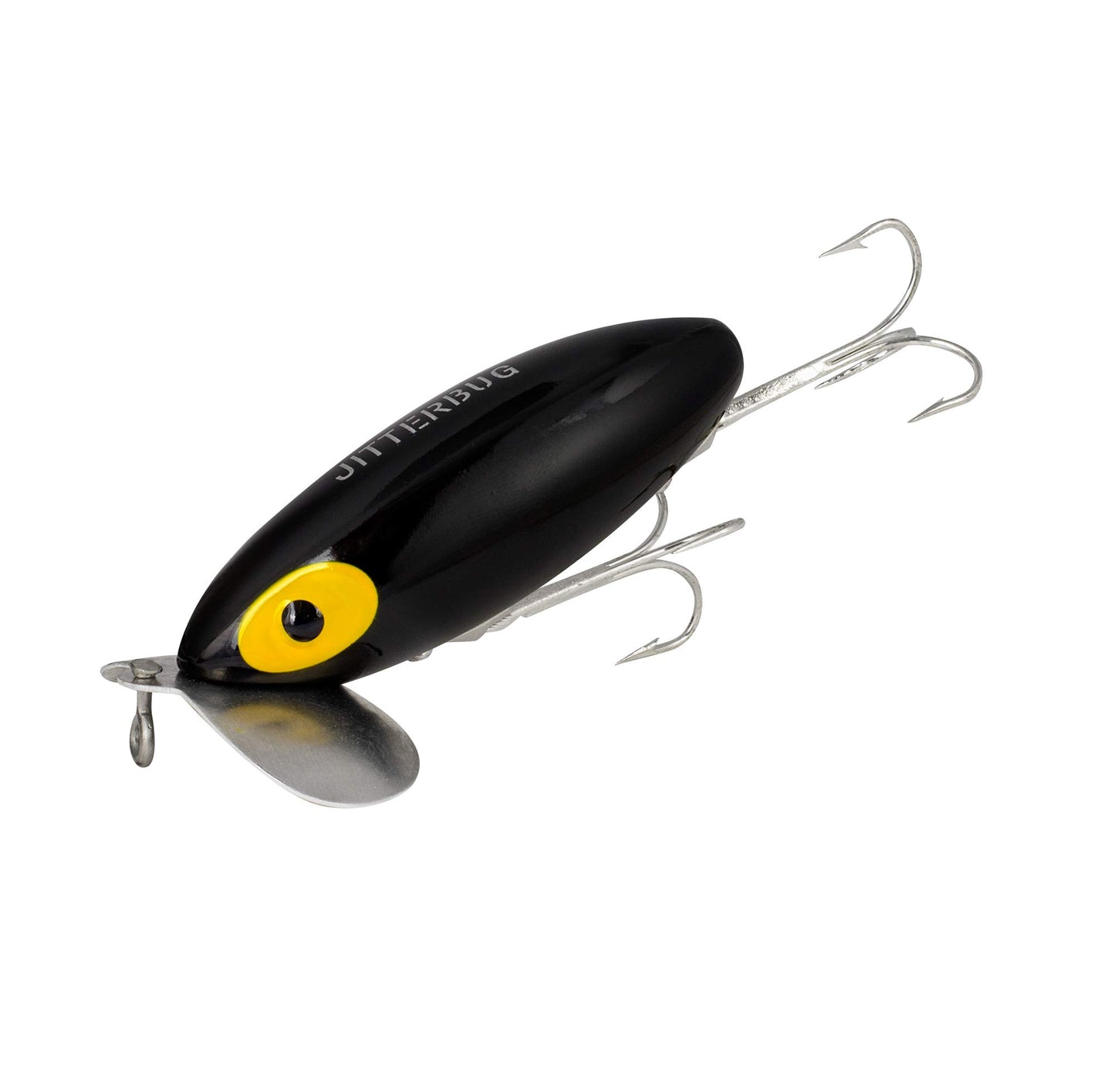 Jitterbug Topwater Bass Fishing Lure - Excellent for Night Fishing