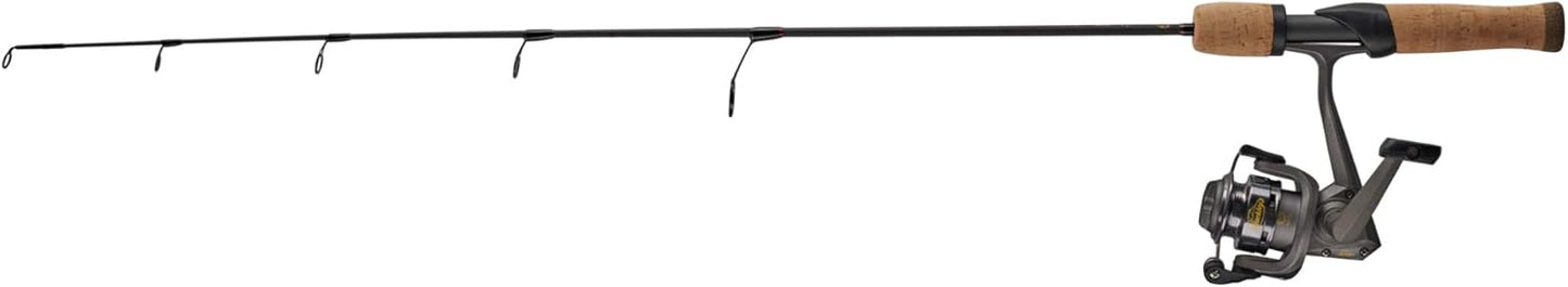 Berkley Lightning Ice Fishing Combo, Black, Grey, 28" - Medium Light - 1pc