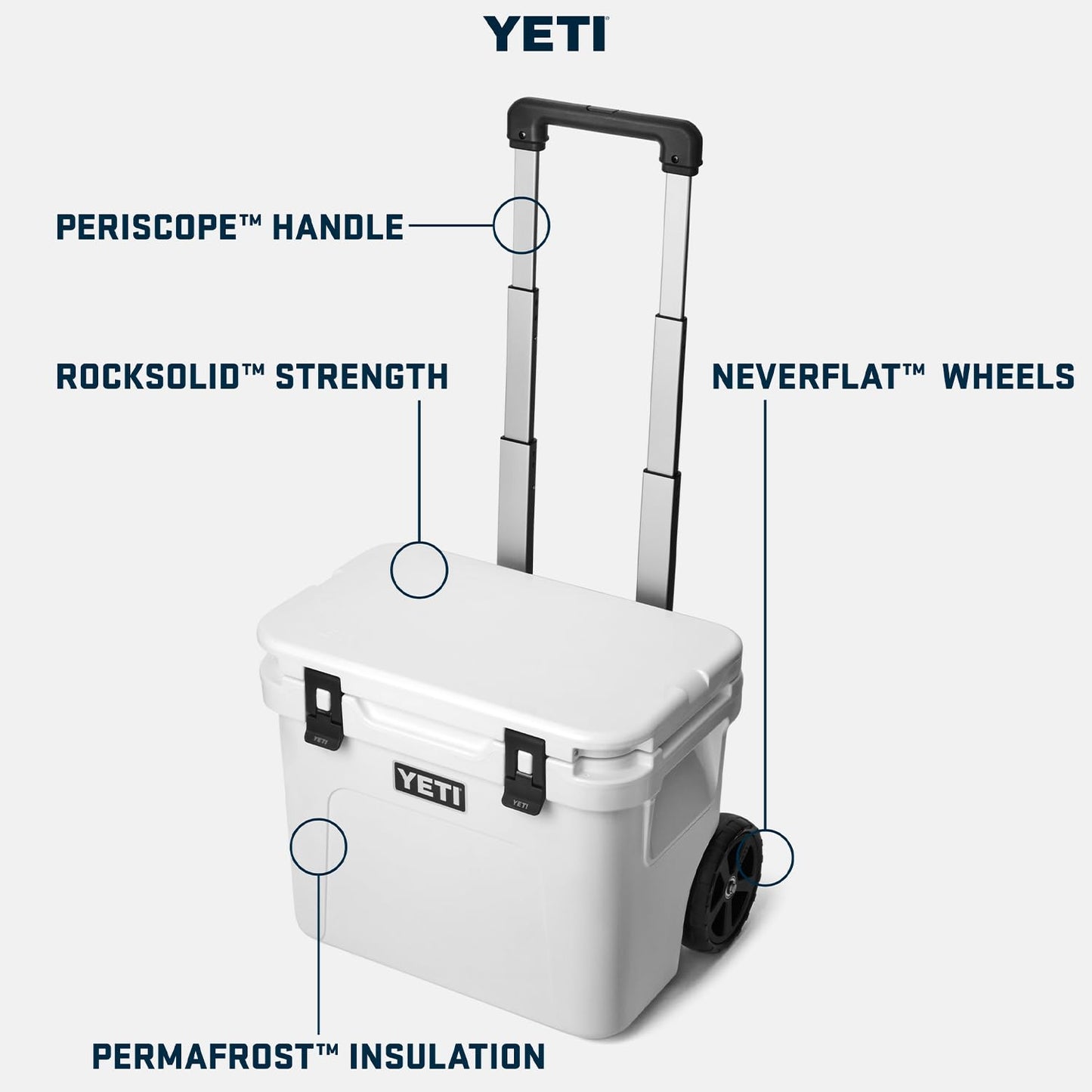 YETI Roadie 32 Wheeled Cooler, Cherry Blossom