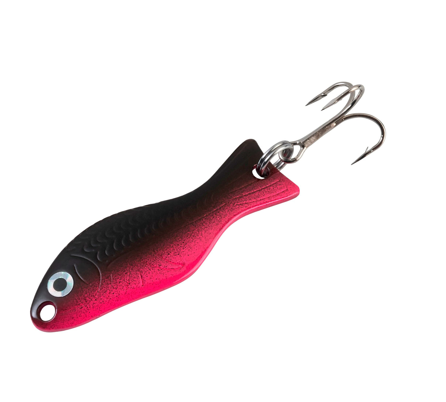 AL's Goldfish Lure Company, Rust Free Goldfish Freshwater Fishing Spoon, Treble Hook, Trout, Salmon, Bass, Walleye, Crappie, Panfish, and Pike. Sizes 3/16 oz., 1/4 oz. or 1/2 oz