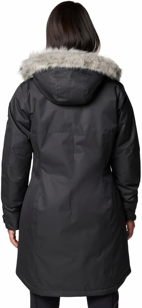 Columbia Women's Suttle Mountain Long Insulated Jacket, 2024 Black, Large