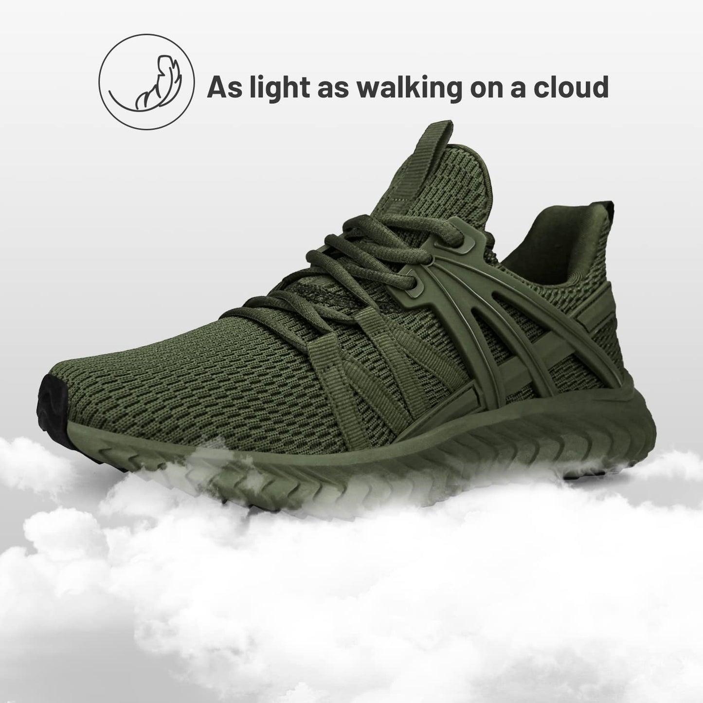 Abboos Womens Slip On Sneakers Women Walking Tennis Shoes Lightweight Casual Sneakers for Gym Travel Work