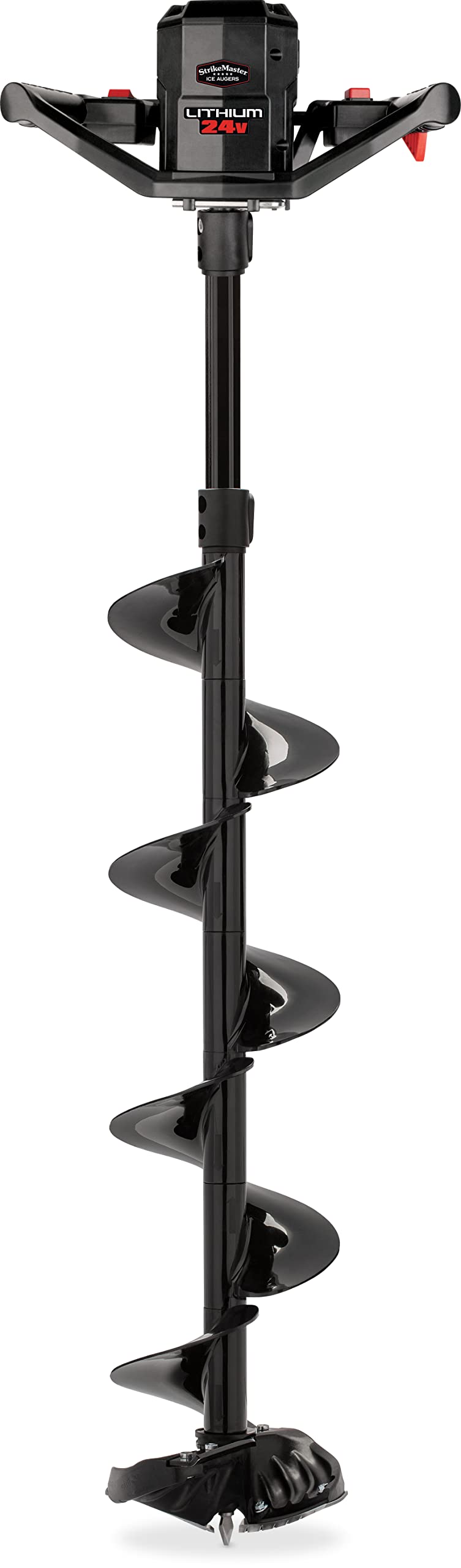 StrikeMaster Lite-Flite Auger, 24V Electric Ice Auger with Lightweight Design for Efficient Drilling