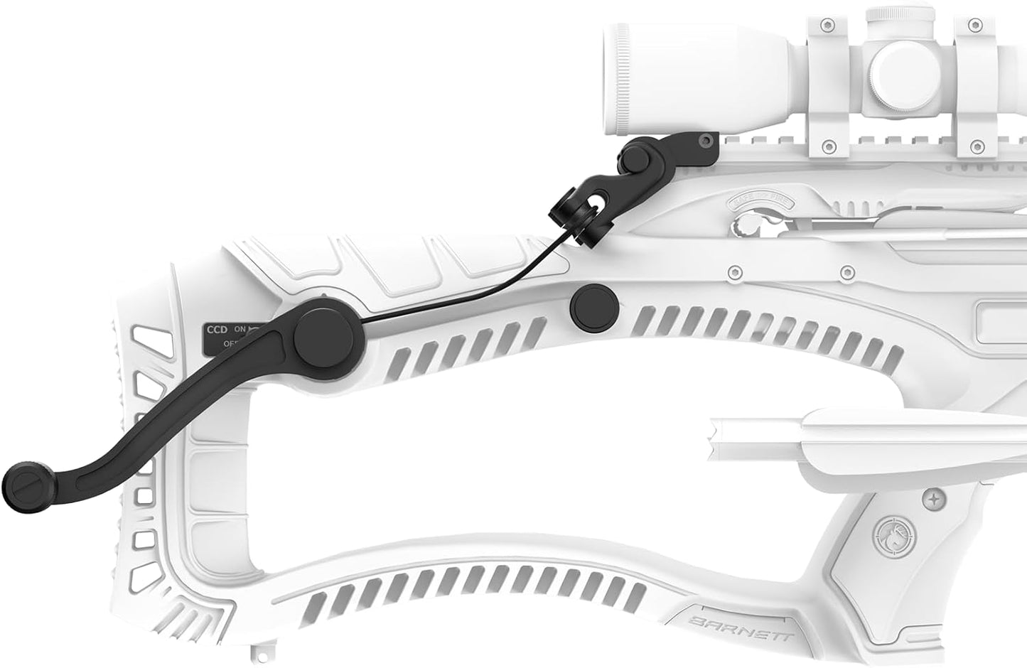 Barnett Crank Cocking Device for Crossbow, Ambidextrous, Easy Installation, Reduce Cocking Resistance by 93%, Standard - Hooks, Black