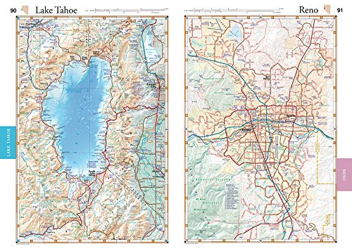 Nevada Road and Recreation Atlas - 8th Edition, 2021 (Benchmark)