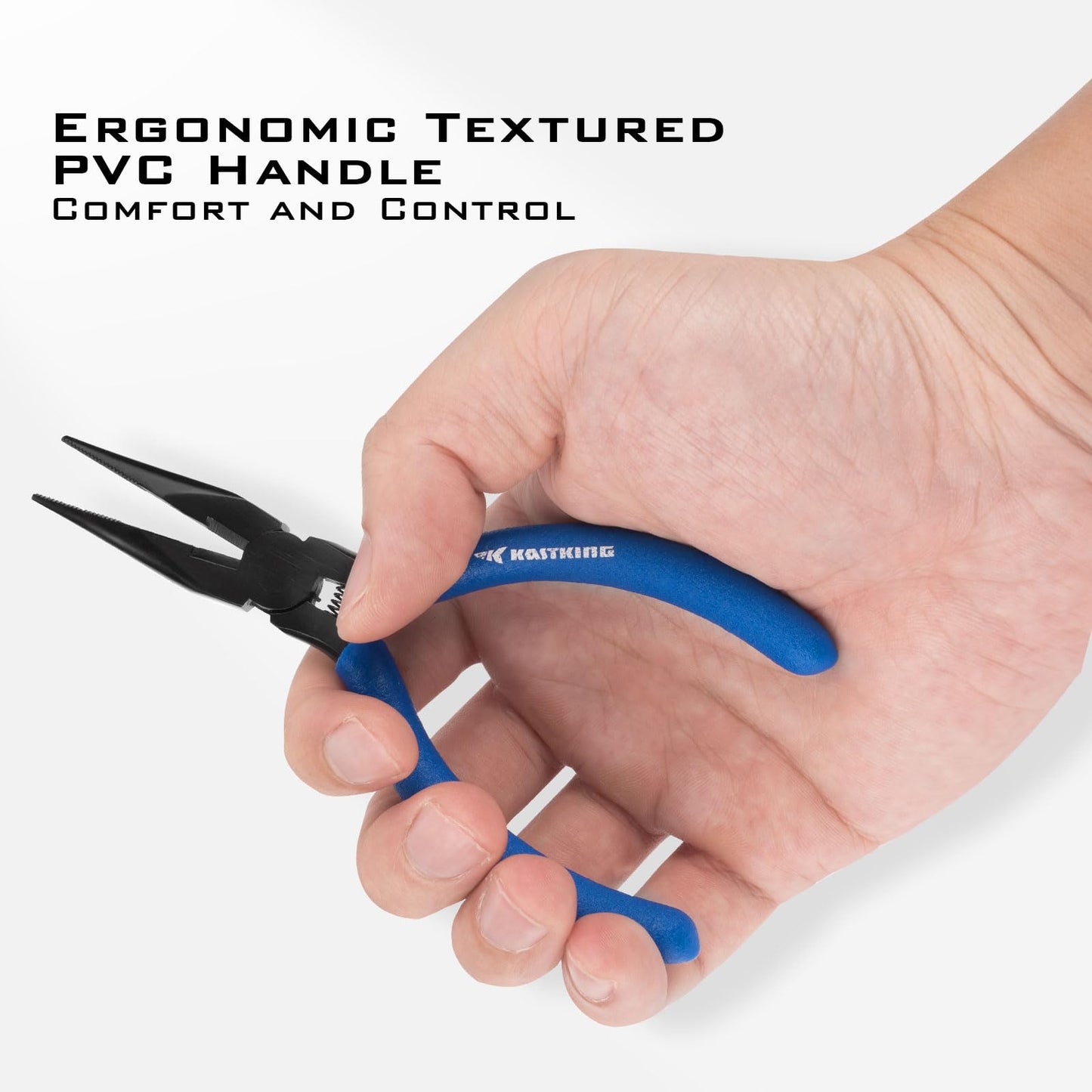 KastKing Intimidator Fishing Pliers, 7 inch Straight Nose