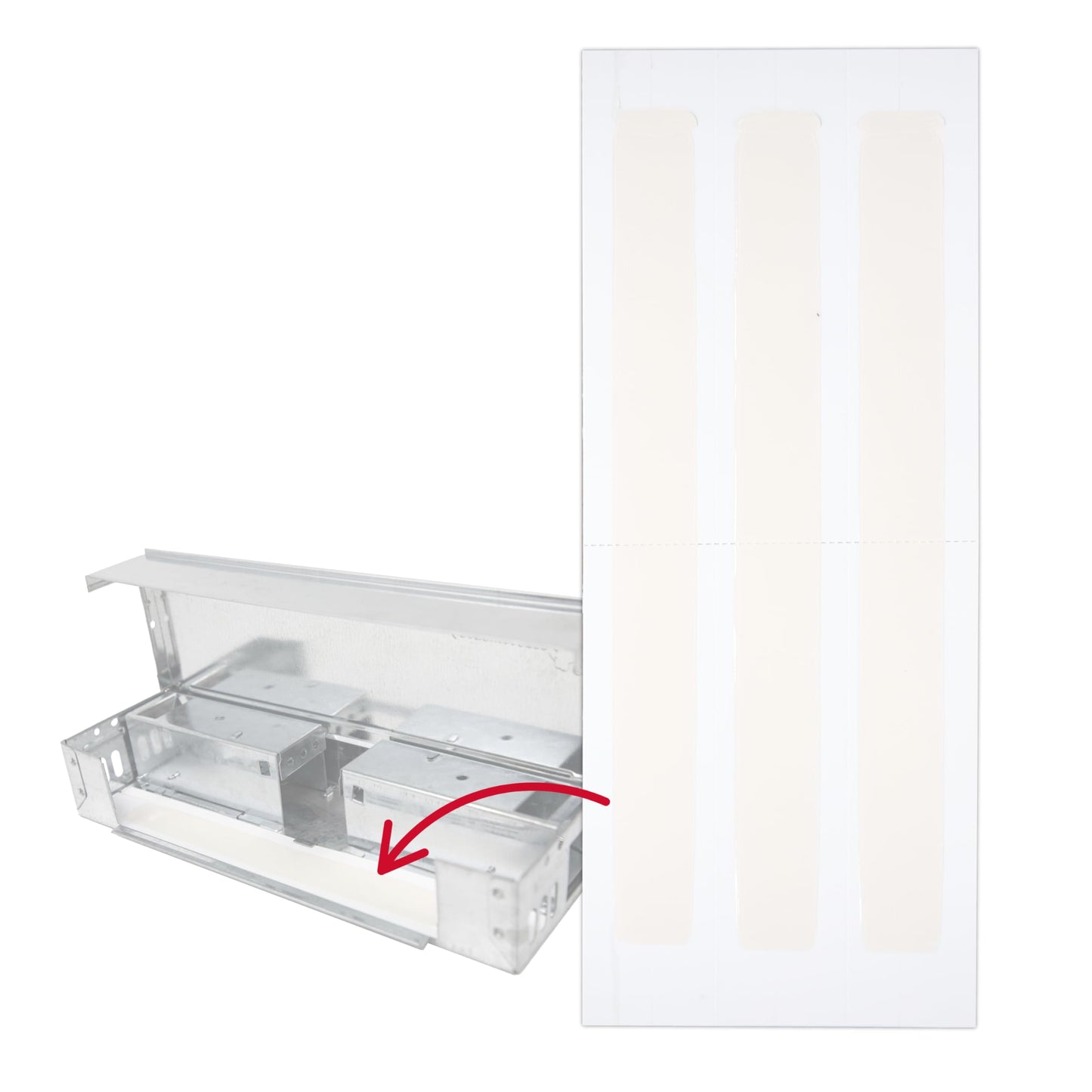 Catchmaster Pro Series Multi-Catch Mouse Trap 6-Pack, Humane Mouse Traps Indoor for Home, Rat Trap Outdoor with Replaceable Glue Boards, Pet Safe Pest Control, Live Catch for Garage & Shed