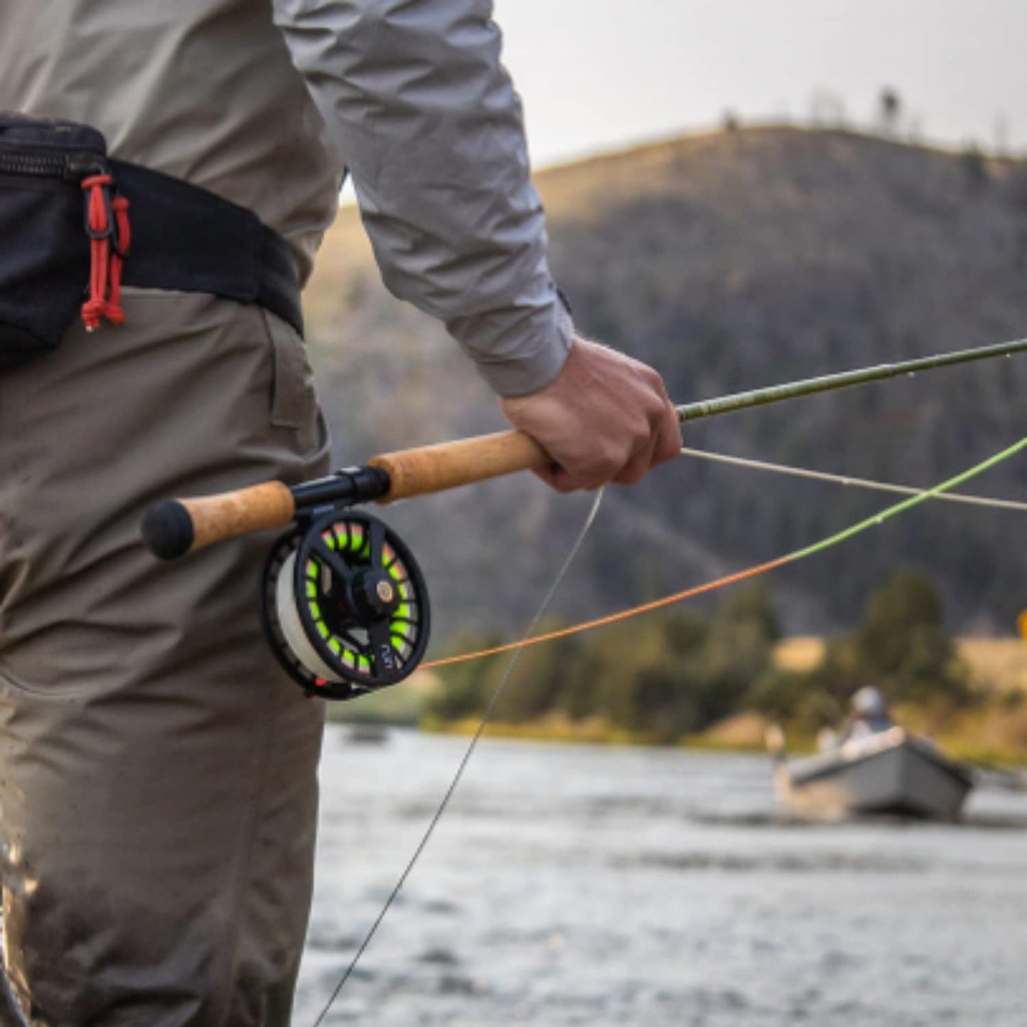 Redington Fly Fishing Field Kit, Fly Rod and Reel Combo Starter Kit, Line and Carrying Case Included