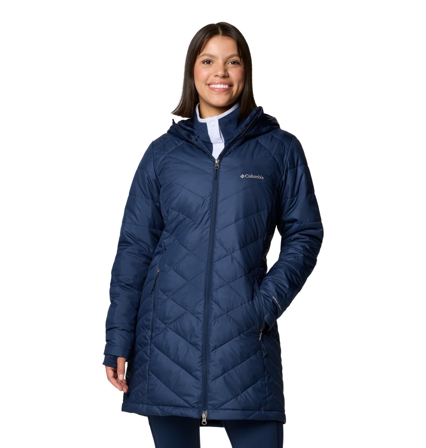 Columbia Women's Heavenly Long Hooded Jacket