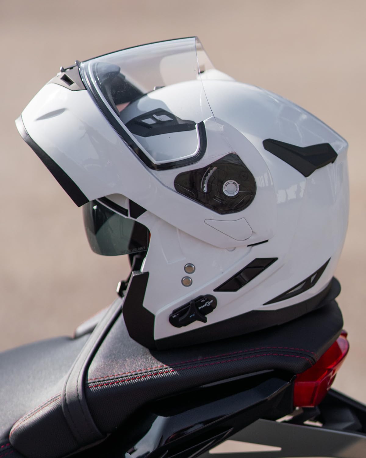 ILM Bluetooth Integrated Modular Flip up Full Face Motorcycle Helmet Sun Shield Mp3 Intercom Model 953/953 PRO