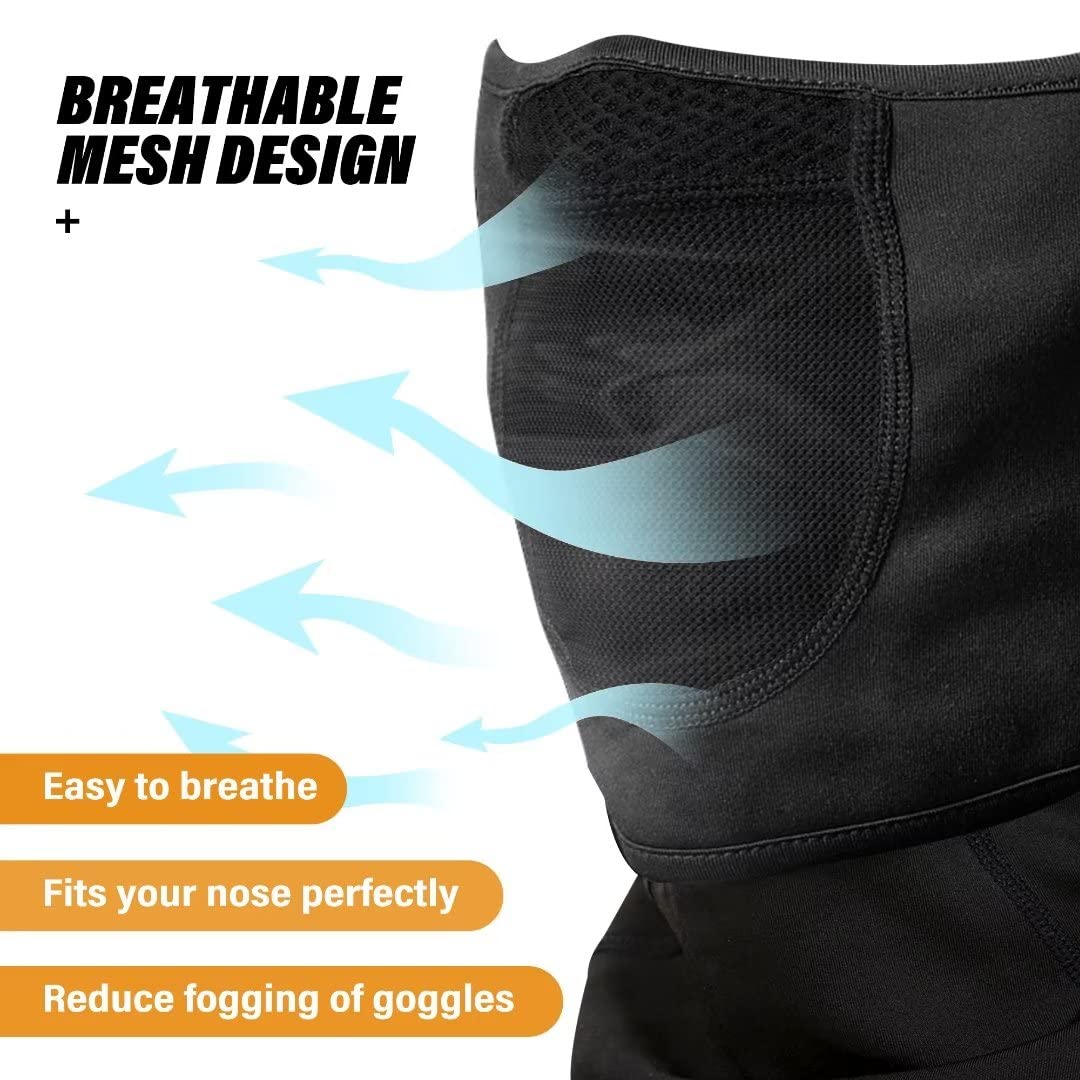 Balaclava Ski Mask Warm Face Mask for Cold Weather Winter Skiing Snowboarding Motorcycling Ice Fishing Men