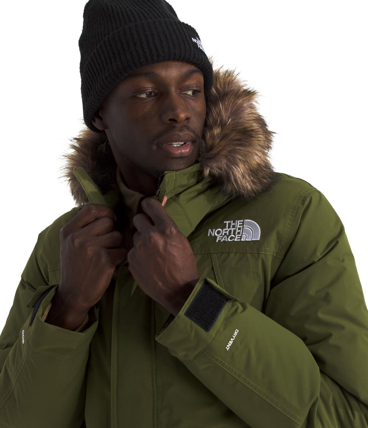 THE NORTH FACE Men's McMurdo Parka | Long Waterproof Winter Jacket With 600 Fill Waterfowl Down Insulation