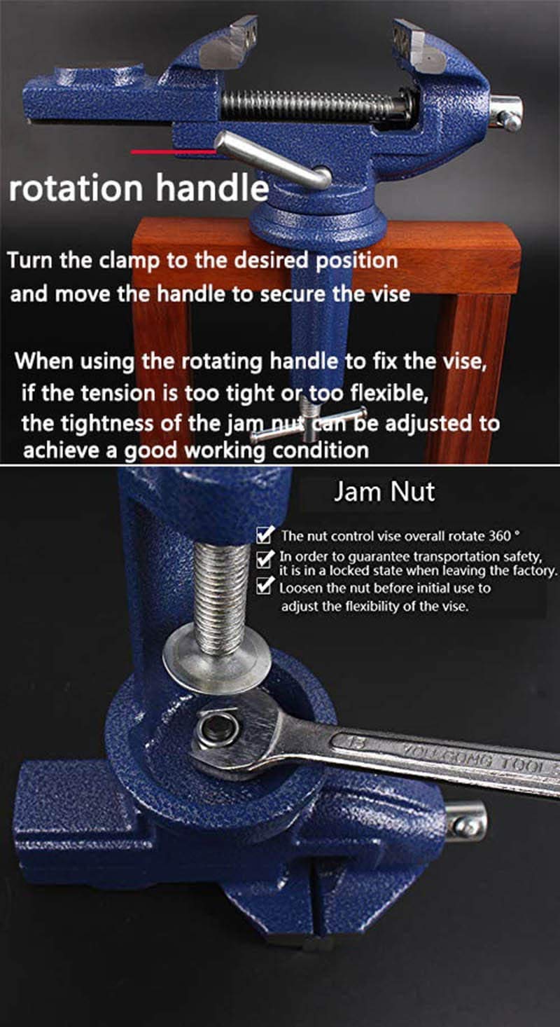 MYTEC Home Vise Clamp-On Vise,2.5"