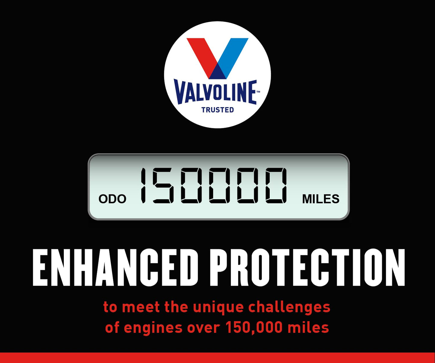 Valvoline High Mileage 150K with Maxlife Plus Technology 10W-30 Motor Oil 5 Quart