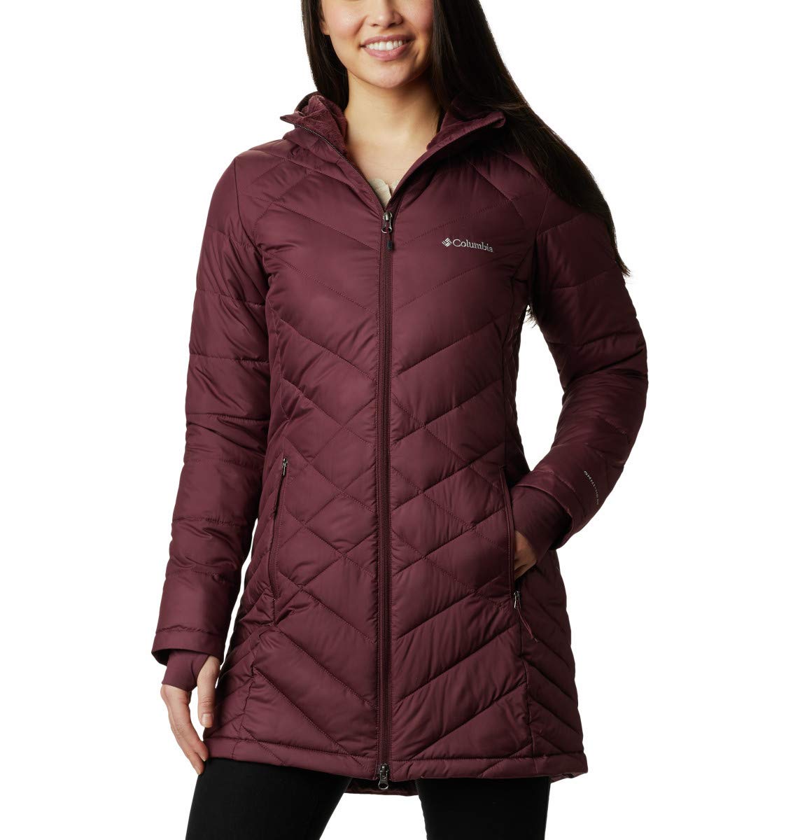 Columbia Women's Heavenly Long Hooded Jacket