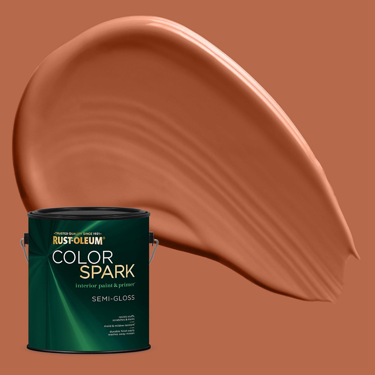 Rust-Oleum Color Spark Interior Paint and Primer in One, Eggshell, Bit of Barley, 1 Gallon