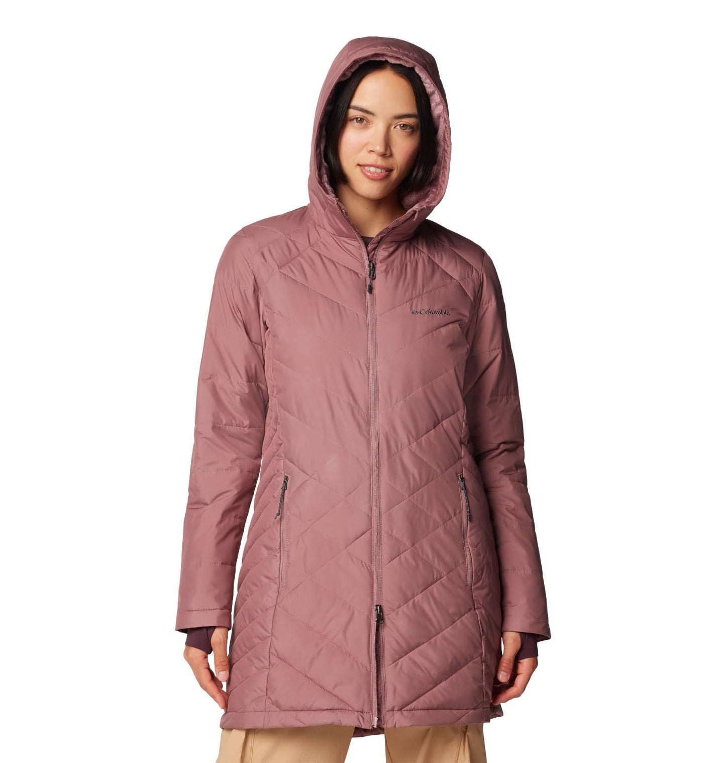 Columbia Women's Heavenly Long Hooded Jacket