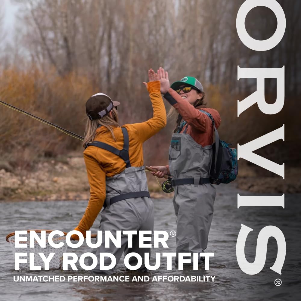 Orvis Encounter Fly Rod Outfit - Fishing Rod and Reel Combo Starter Kit