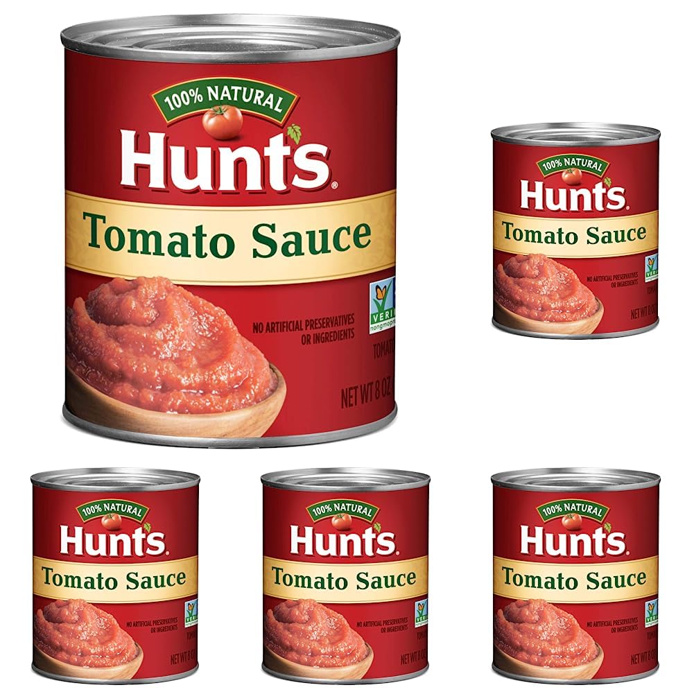 Hunt's Tomato Sauce with Basil, Garlic, and Oregano, Keto Friendly, 8 oz