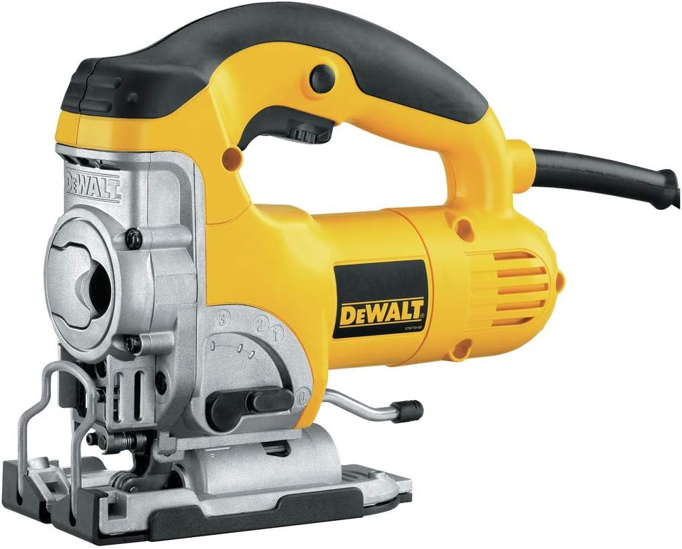 DEWALT Jig Saw, Top Handle, 6.5-Amp, Corded (DW331K)