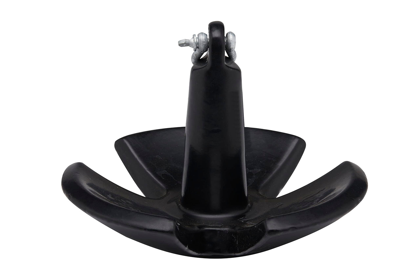 Seachoice River Anchor, Black Vinyl Coated Cast Iron, 20 Lbs.