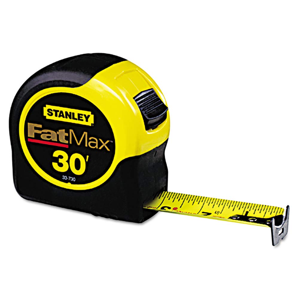 Stanley Tools FatMax 33-740 40-Foot Tape Rule with BladeArmor Coating,black; Yellow