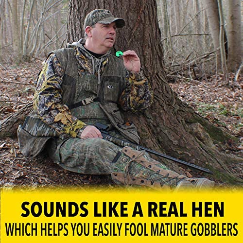 ESH Turkey Mouth Calls – Single or Multi-Pack (2, 3, or 6-Pack) Diaphragm Turkey Calls for Hunting – Variety of Reed Cuts for Realistic Hen Sounds – Perfect for Beginners and Pros