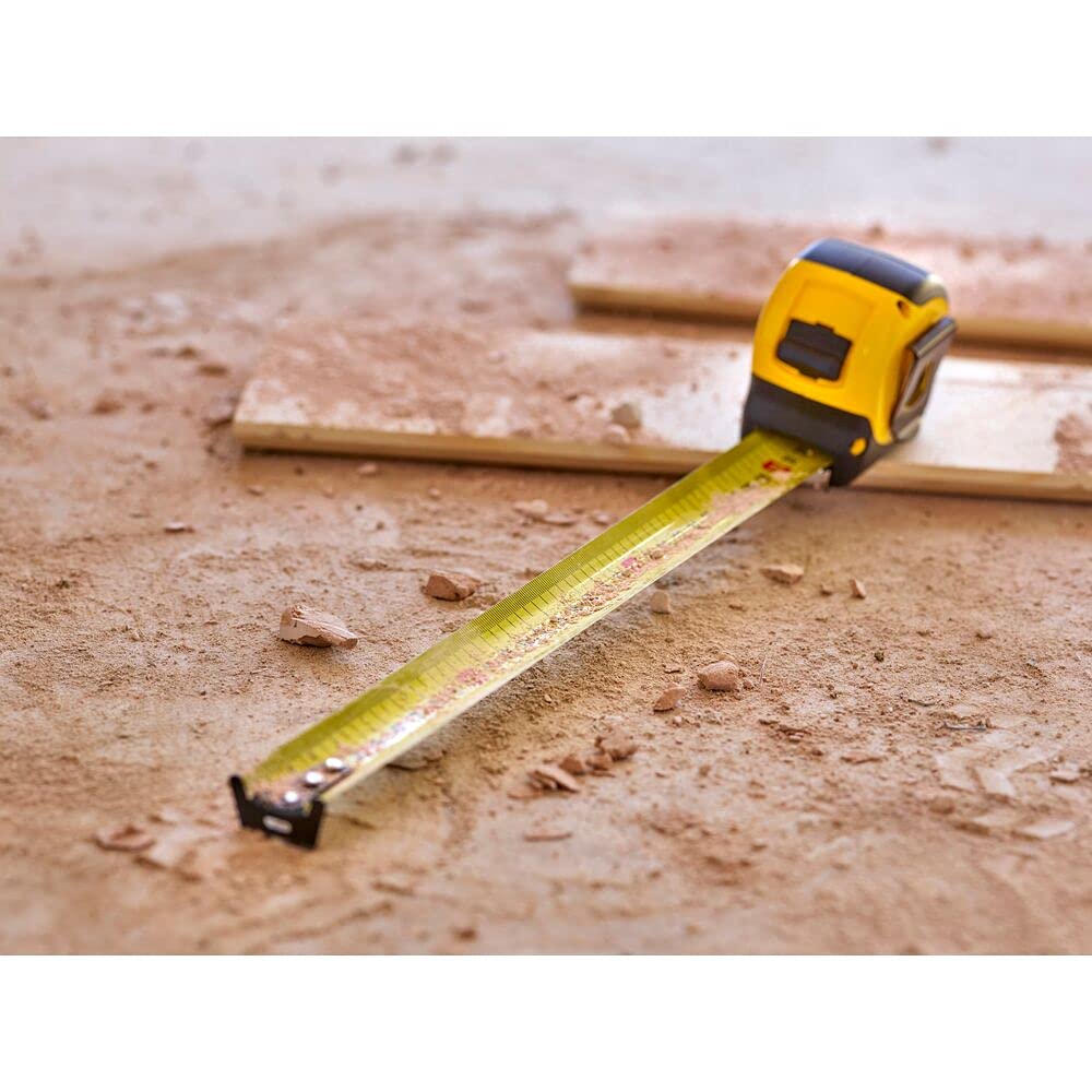 Stanley Tools FatMax 33-740 40-Foot Tape Rule with BladeArmor Coating,black; Yellow