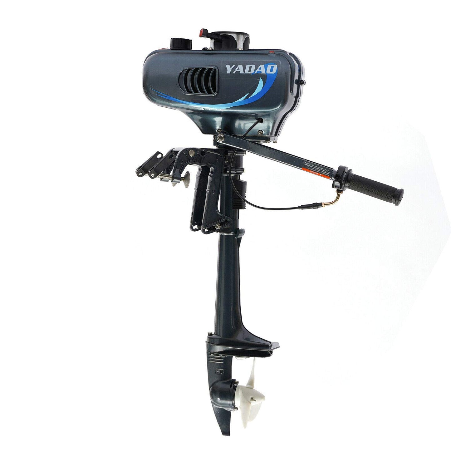3.5HP 2 Stroke Outboard Motor, Heavy Duty Fishing & Kayak Motor with Water Cooling System, Marine Boat Engine for Inflatable Fishing