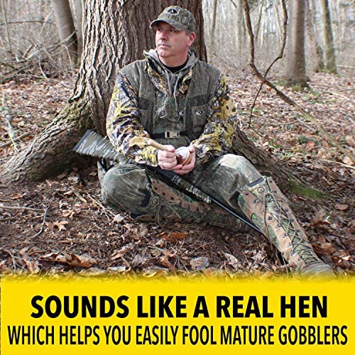Turkey Pot Calls – Turkey Glass Calls & Slate Calls with Strikers – Realistic Turkey Calls for Hunting and Lures