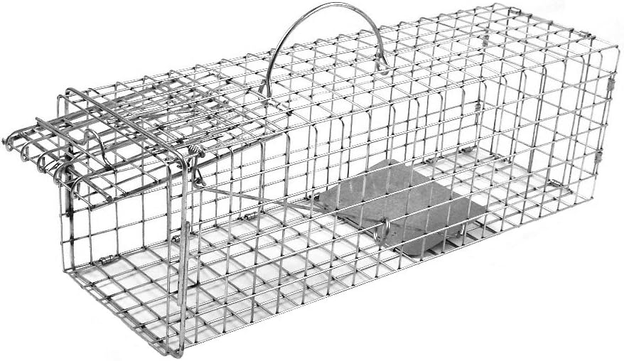 Tomahawk Live Trap Model 103 - Original Series Live Trap for Squirrels, Muskrats, Rats and Similar Size Animals