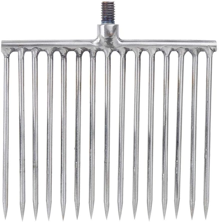Fishing Spear, 15 Prong Stainless Steel Fish Spear Gig Fork for Outdoor Fishing Tackle Other Fishing Tools and Accessories