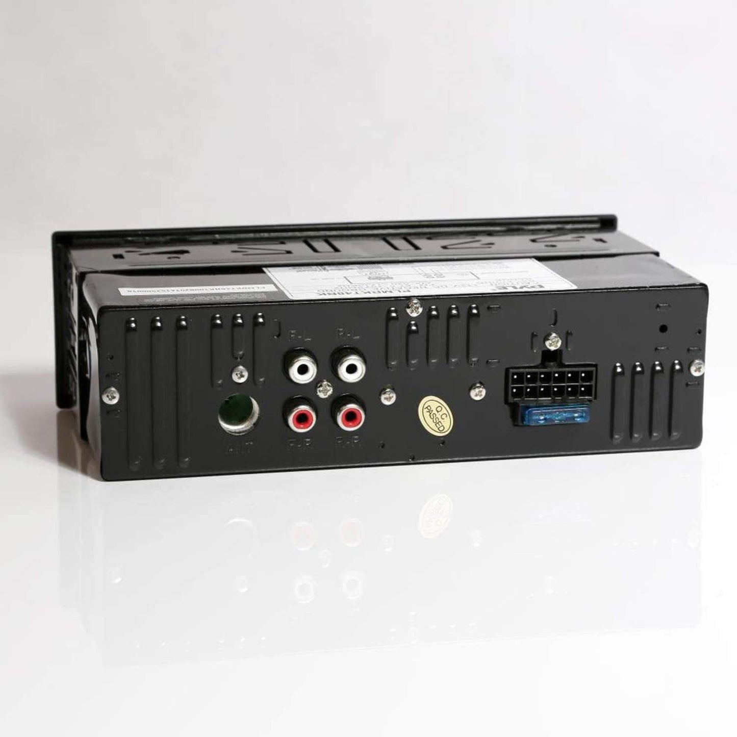 Pyle Marine Receiver & Speaker Kit - In-Dash LCD Digital Stereo Built-in Bluetooth & Microphone w/ AM FM Radio System 5.25’’ Waterproof Speakers (2) MP3/USB/SD Readers & Remote Control - PLMRKT36WT