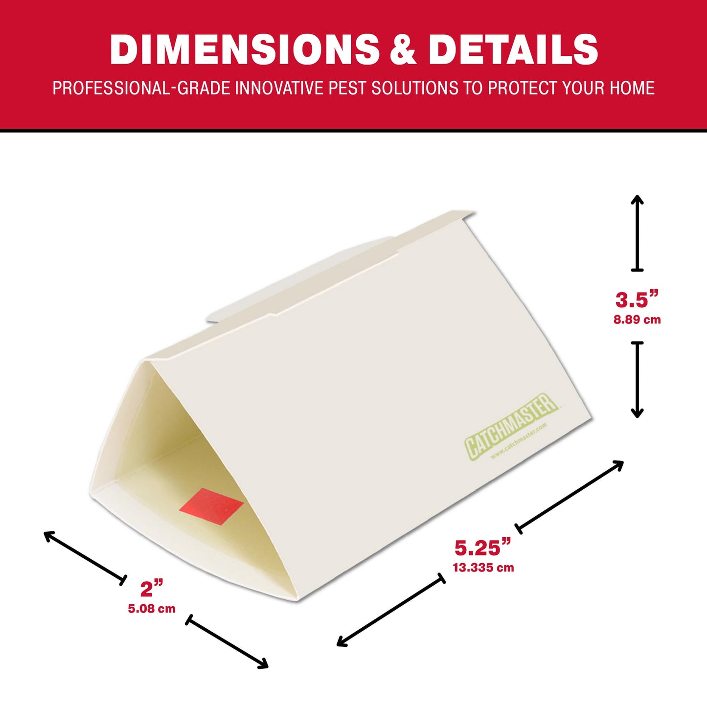 Catchmaster Pantry Pest & Moth Traps 24-Pk, Bug Killer for Kitchen Storage & Pantry Cabinet, Sticky Moth Traps for House, Protect Pet Food, Kitchen Cabinets Storage, Pet Safe Glue Trap