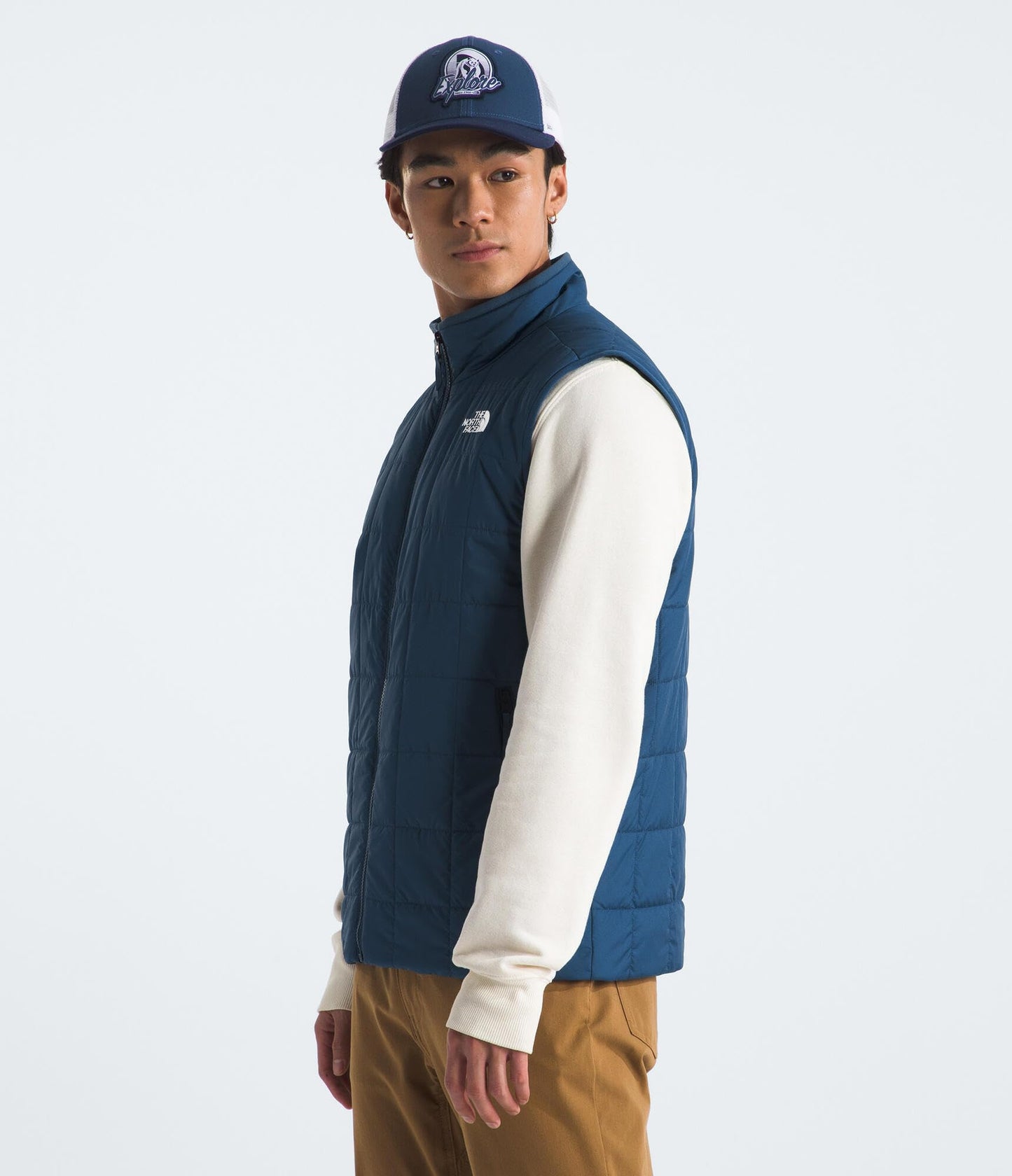 THE NORTH FACE Men's Junction Insulated Vest | Water Resistant With Heatseeker Insulation, Stretch Bindings & Zip Pockets