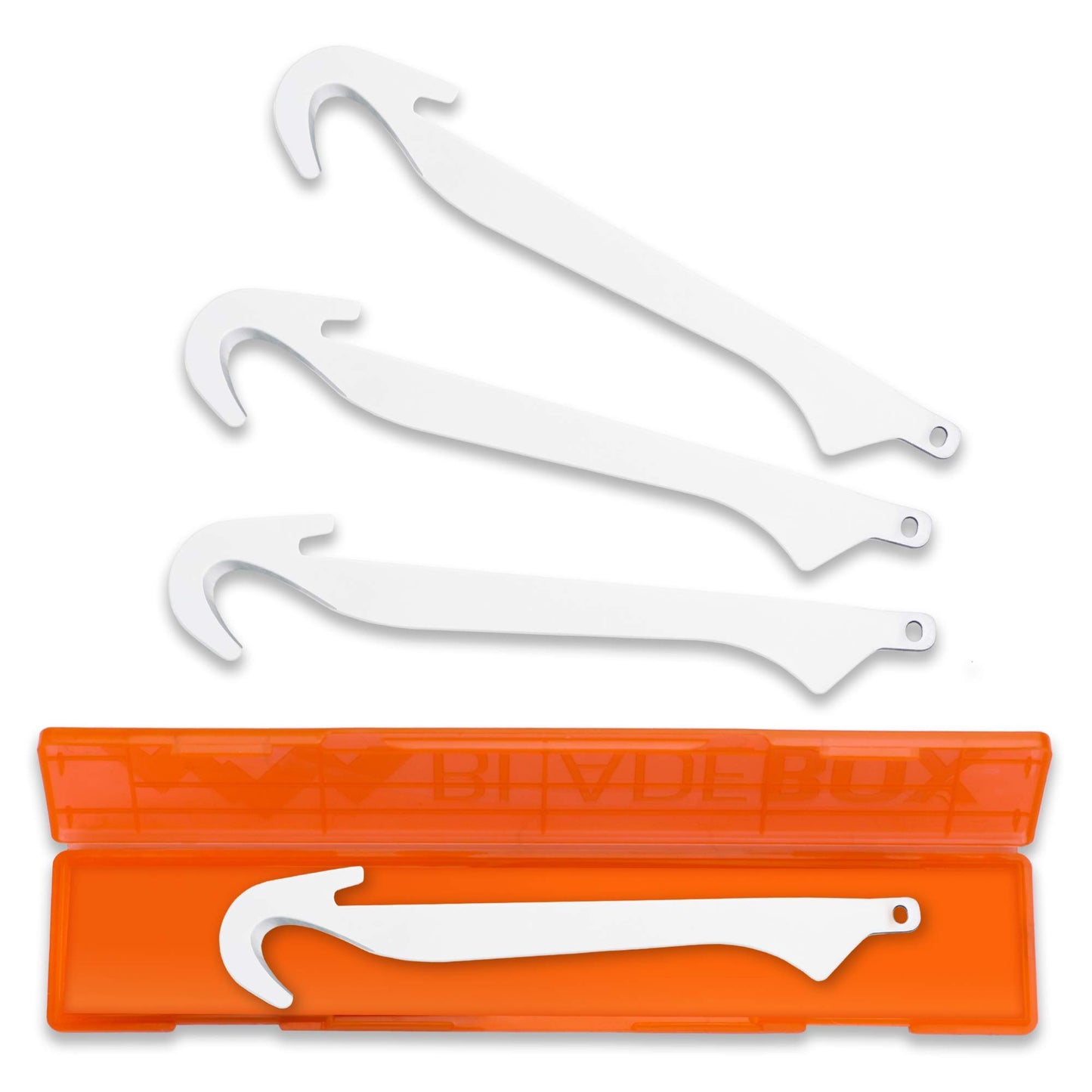 OUTDOOR EDGE 3.5" RazorSafe Replacement Sharp-Point Knife Blades, 24 Piece Value Pack