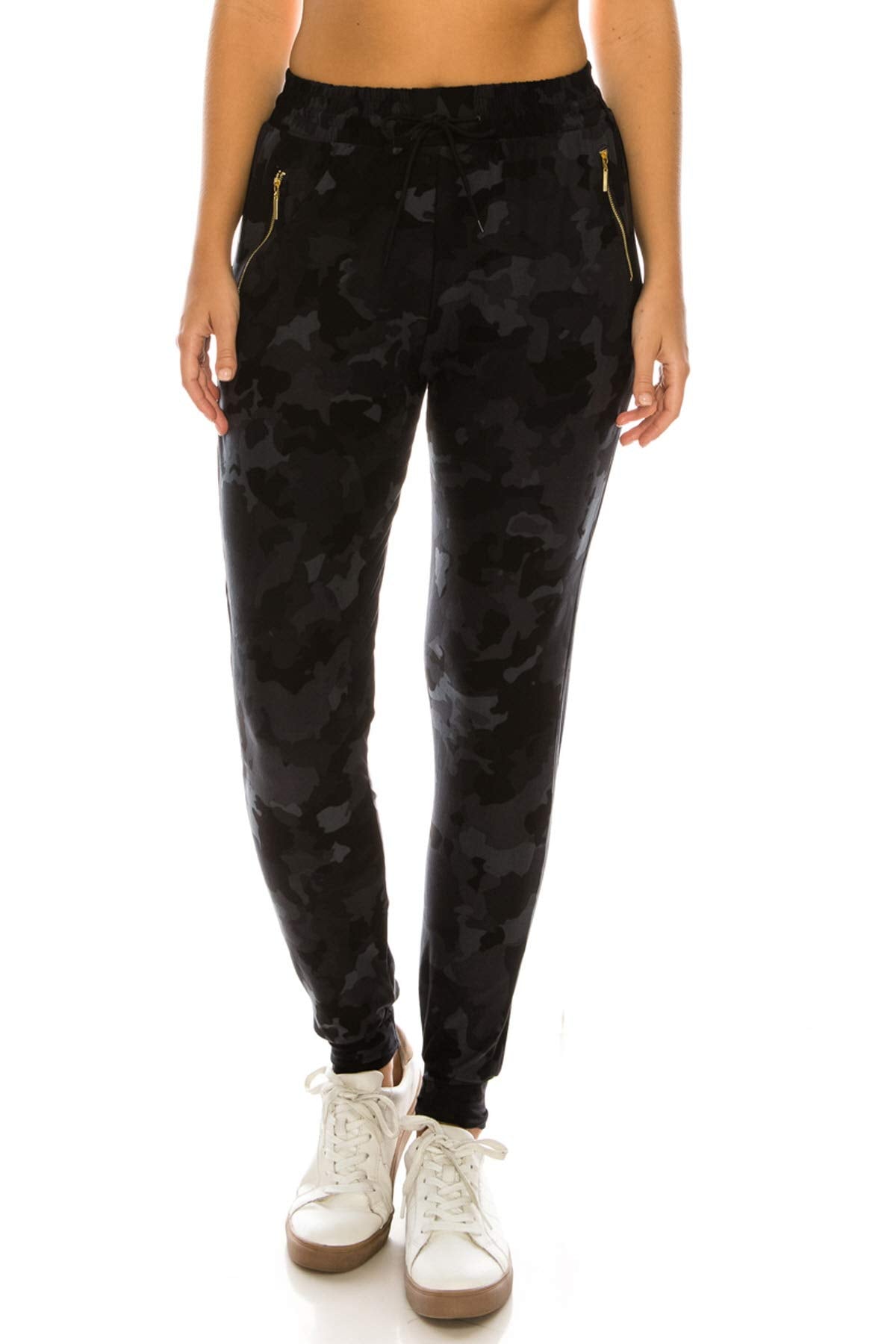 Leggings Depot Women's Relaxed-fit Jogger Track Cuff Sweatpants with Pockets for Yoga, Workout