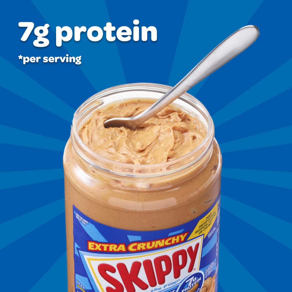 SKIPPY Peanut Butter, Super Chunk, 40 Ounce