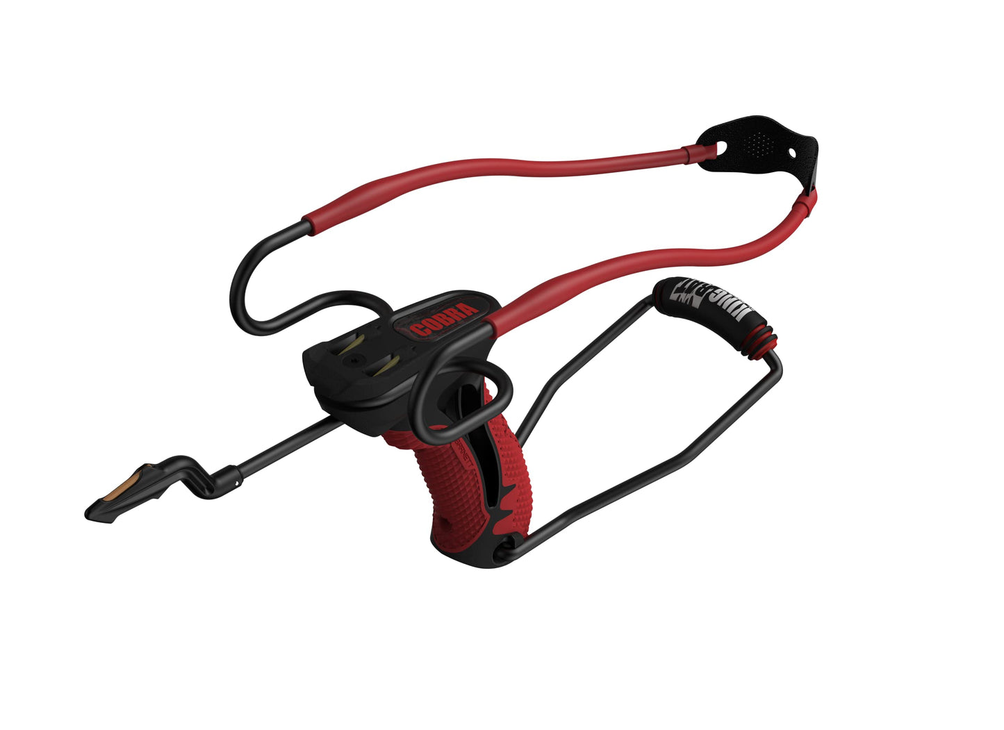 Barnett King Rat Slingshots, Powerful Slingshot for Adults and Kids Alike, Includes Power Band, Brushed Leather Pouch, & Slingshot Ammo