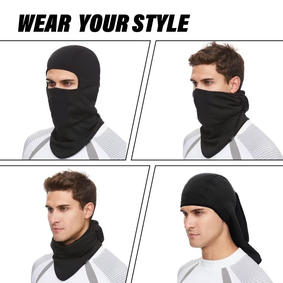Balaclava Ski Mask Warm Face Mask for Cold Weather Winter Skiing Snowboarding Motorcycling Ice Fishing Men