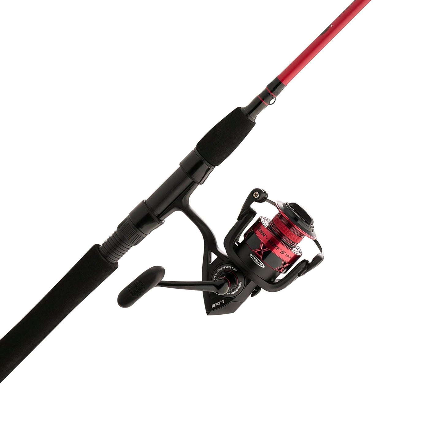 PENN Fierce IV Spinning Reel and Fishing Rod Combo