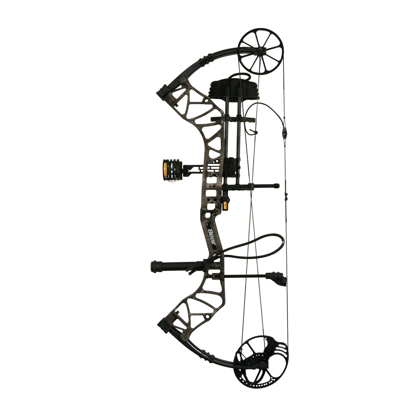 Bear Archery Species EV Ready to Hunt Adult Compound Bow Package, 23.5”- 30.5” Draw Length, 55-70 and 45-60 Lbs Draw Weight, Up to 320 FPS, Made in USA, Limited Life-Time Warranty