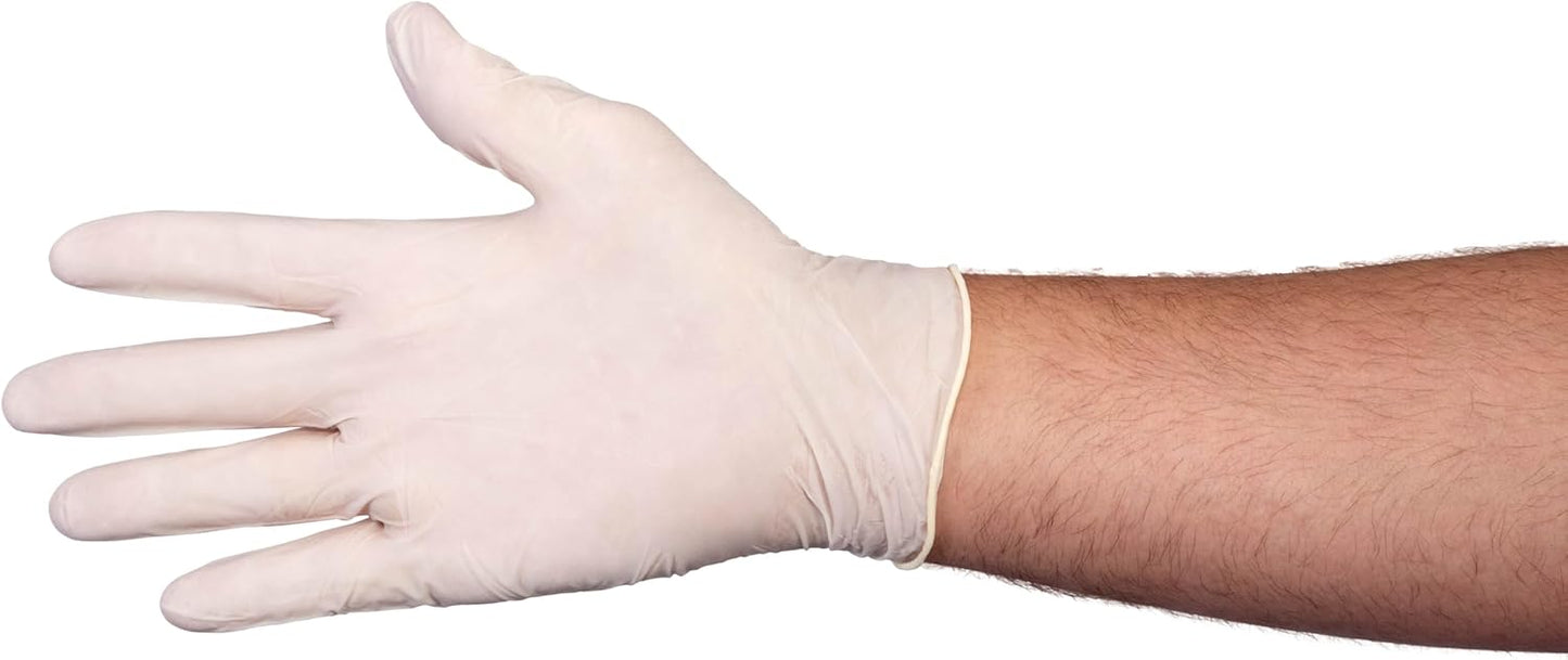 Hunters Specialties Field Dressing Gloves Combo Pack 6 Pairs Short Latex Gloves & 6 Pairs Shoulder-Length Poly Gloves for Deer Gutting