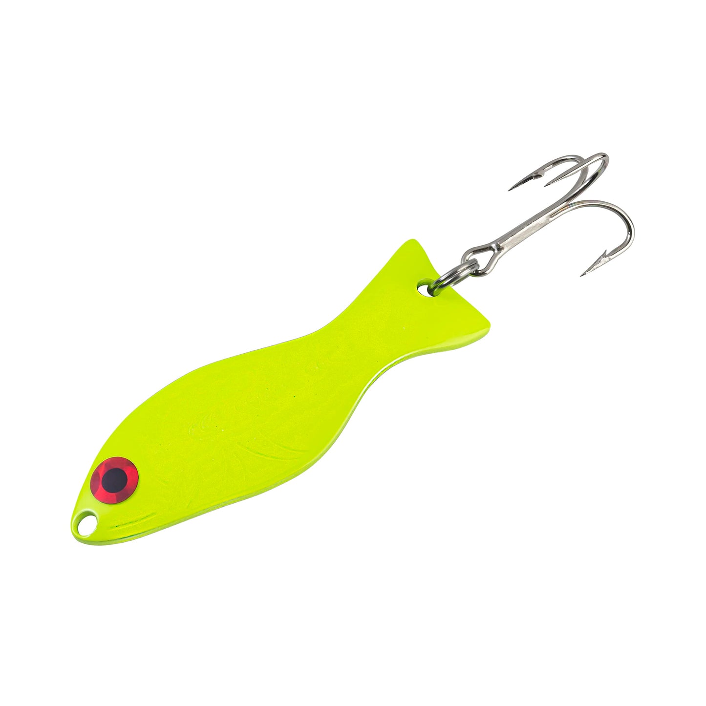 AL's Goldfish Lure Company, Rust Free Goldfish Freshwater Fishing Spoon, Treble Hook, Trout, Salmon, Bass, Walleye, Crappie, Panfish, and Pike. Sizes 3/16 oz., 1/4 oz. or 1/2 oz