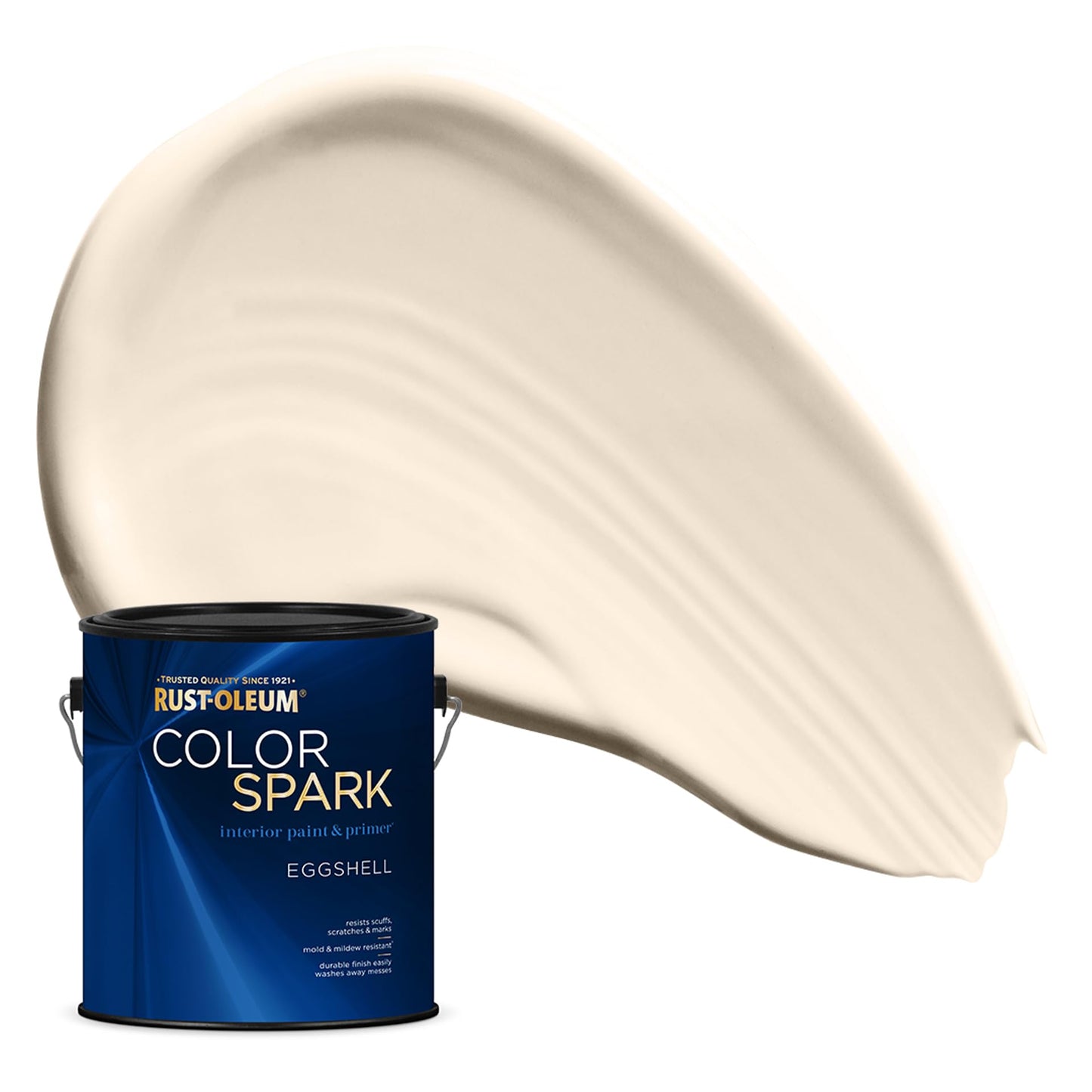 Rust-Oleum Color Spark Interior Paint and Primer in One, Eggshell, Bit of Barley, 1 Gallon