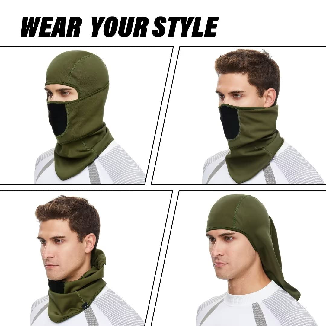 Balaclava Ski Mask Warm Face Mask for Cold Weather Winter Skiing Snowboarding Motorcycling Ice Fishing Men