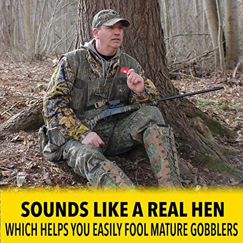 ESH Turkey Mouth Calls – Single or Multi-Pack (2, 3, or 6-Pack) Diaphragm Turkey Calls for Hunting – Variety of Reed Cuts for Realistic Hen Sounds – Perfect for Beginners and Pros