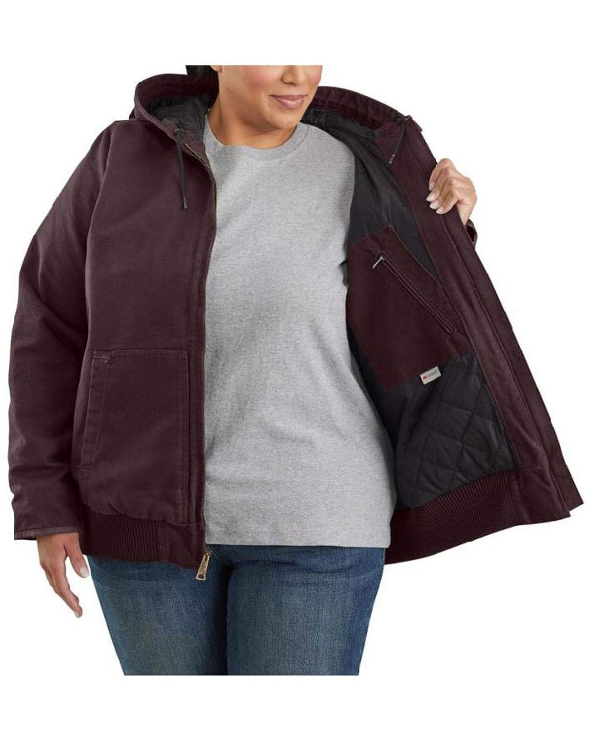 Carhartt Women's Active Jacket Wj130 Regular and Plus Sizes