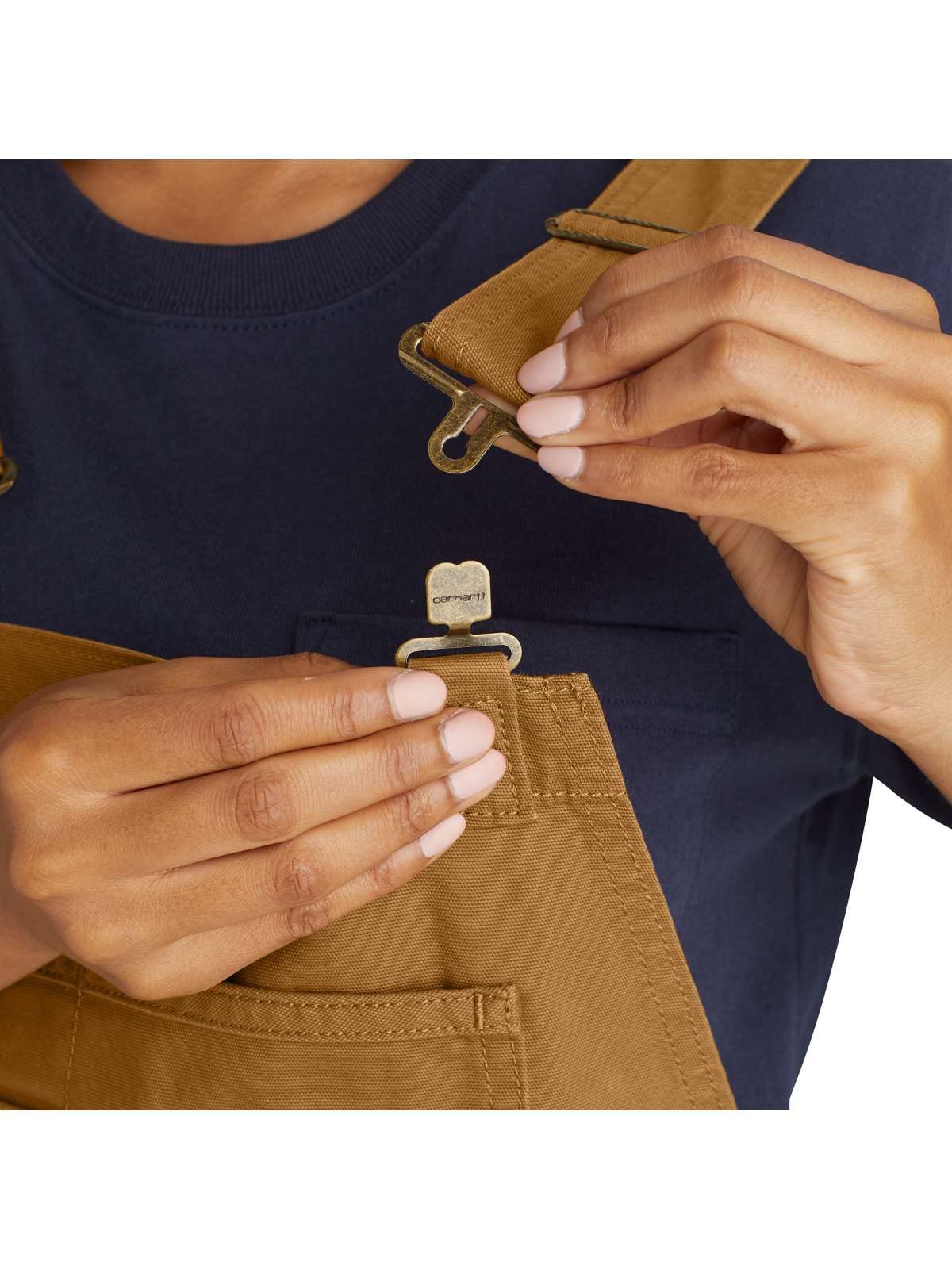 Carhartt Women's Rugged Flex Relaxed Fit Canvas Shortall